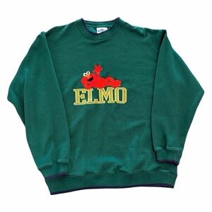 Vintage Elmo Pullover Sweatshirt Kidcore